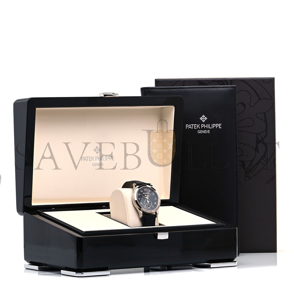 p**ek ph**ppe 18k white gold alligator 37mm auT0matic watch 5396g-014